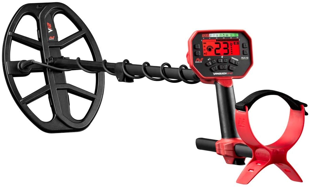 Minelab Vanquish 540 Pro-Pack Metal Detector with V12 12”x 9” and V8 8